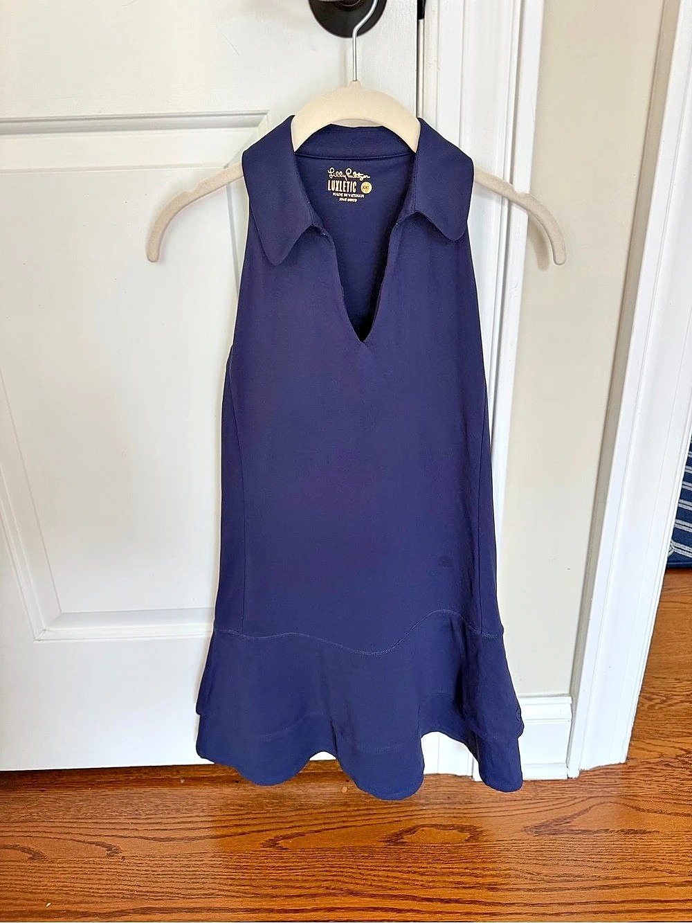 Lilly Pulitzer Sleeveless Mini Dress in Blue Size XXS in very good condition.